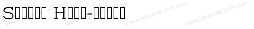 Skjend Hans字体转换